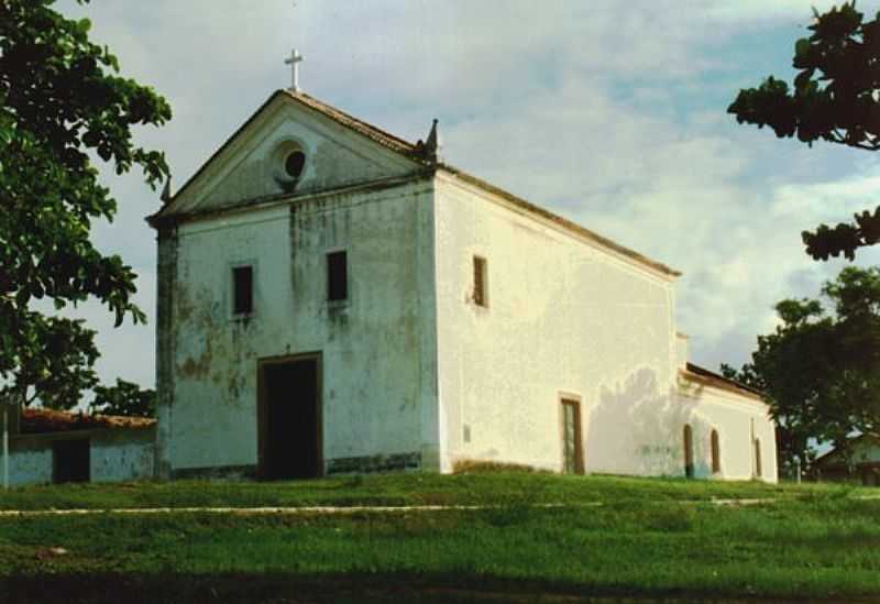 ABRANTES-BA-IGREJA DO DIVINO ESPRITO SANTO,ANTES DA REFORMA-FOTO:PAULO PEDRO P. R.COSTA - ABRANTES - BA