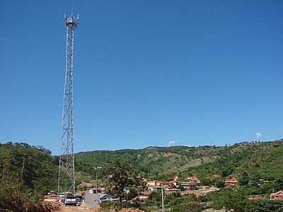 TORRE DE CELULAR-FOTO:JORGE PACHECO ROLIM  - JOS GONALVES DE MINAS - MG