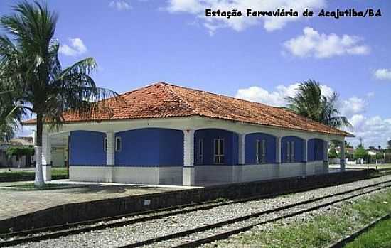 ESTAO EM 2006 DE ACAJUTIBA-FOTO:ACERVO JOS MATIAS RIBEIRO COSTA - ACAJUTIBA - BA