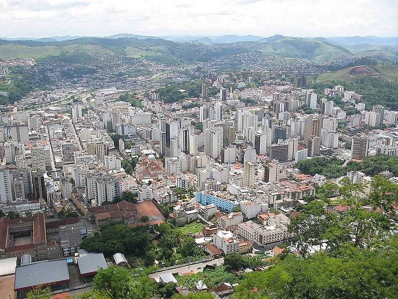 JUIZ DE FORA-MG-VISTA AREA DA CIDADE-FOTO:DIOGO FIGUEIREDO - JUIZ DE FORA - MG