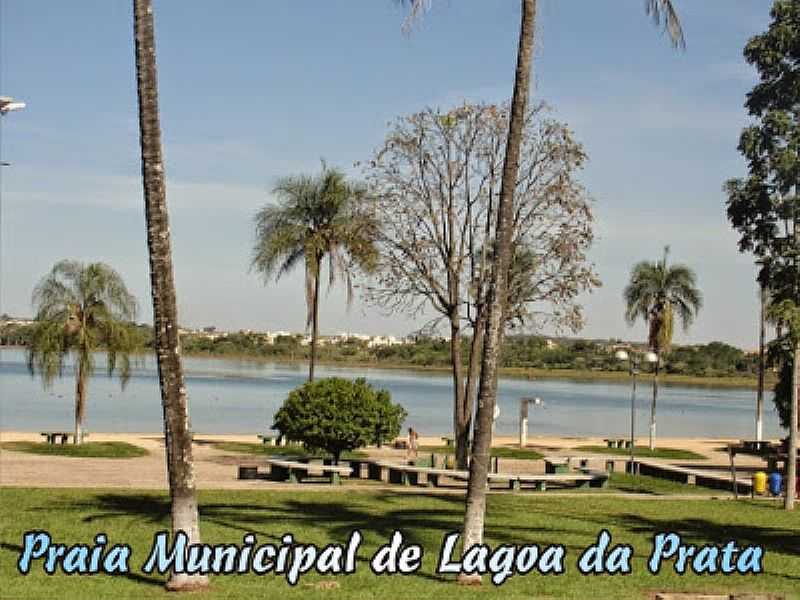 LAGOA DA PRATA-MG-ORLA DA PRAIA MUNICIPAL-FOTO:JC E OS MENSAGEIROS DO AMOR  - LAGOA DA PRATA - MG