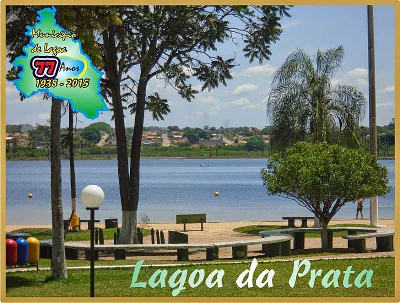 LAGOA DA PRATA-MG-ORLA DA PRAIA MUNICIPAL-FOTO:JC E OS MENSAGEIROS DO AMOR  - LAGOA DA PRATA - MG