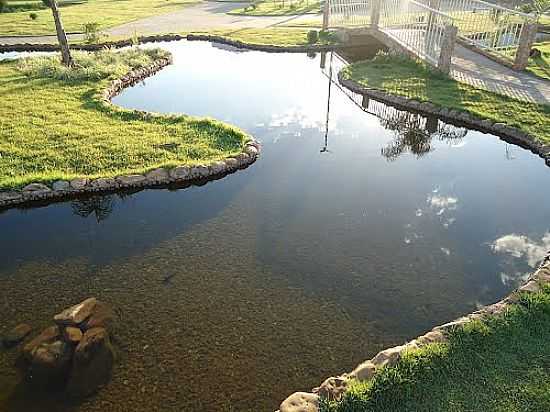 LAGO NA PRAA ADAUTO ARAJO EM LAGOA GRANDE-FOTO:SILVANO NATAL MDS - LAGOA GRANDE - MG