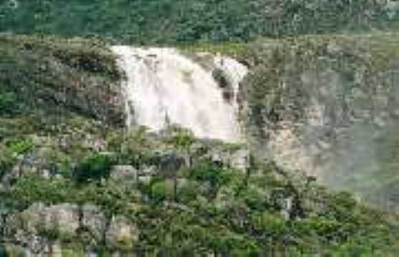 LAPINHA-MG-CACHOEIRA DO RAPEL-FOTO:GUIADALAPINHA. - LAPINHA - MG