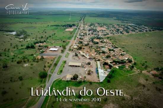 VISTA PARCIAL DE LUIZLNDIA - POR ALCIDES  MAGALHAES - LUISLNDIA DO OESTE - MG