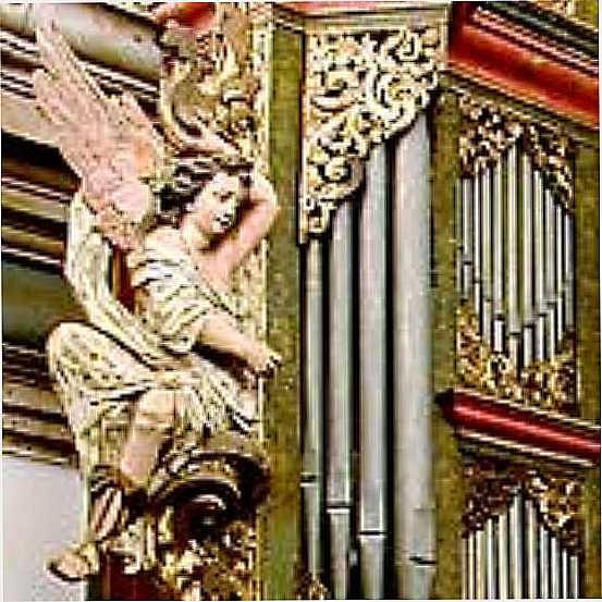 MARIANA-MG-DETALHE DO ORGO ARP SCHNITGER DA CATEDRAL DA S-FOTO:WWW.ORGAODASE.COM.BR - MARIANA - MG