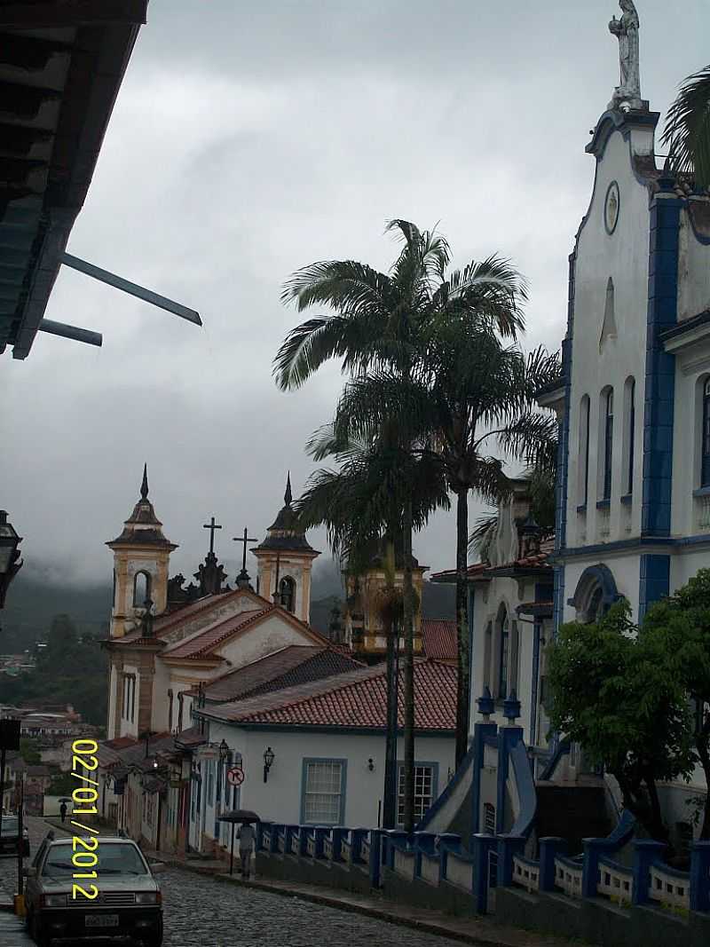 MARIANA-MG-RUA DOM SILVRIO-FOTO:JOSUE MARINHO  - MARIANA - MG