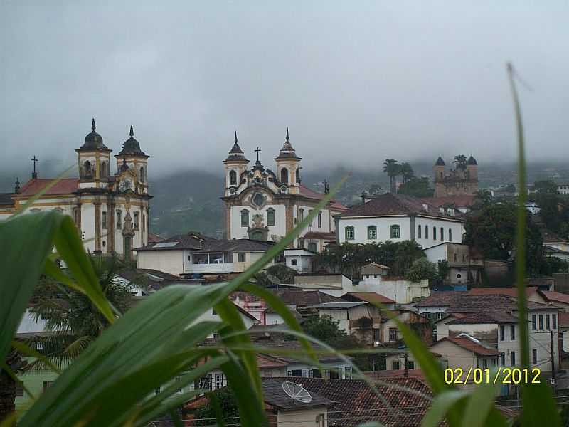 MARIANA-MG-VISTA PARCIAL DA CIDADE-FOTO:JOSUE MARINHO - MARIANA - MG