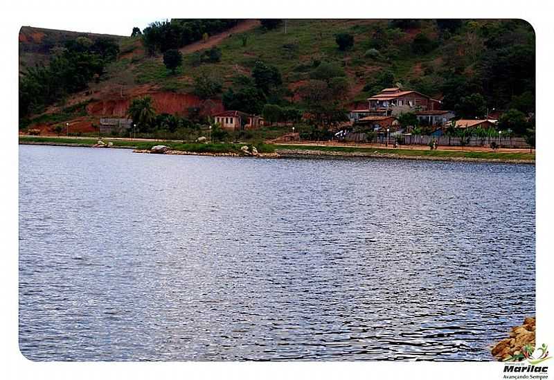 MARILAC-MG-LAGOA NA CIDADE-FOTO:PORTAL MARILAC  - MARILAC - MG