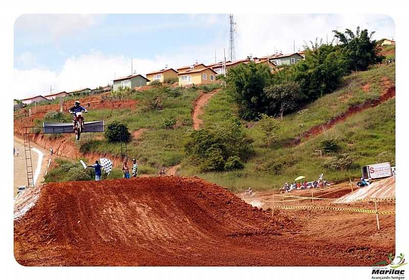 MARILAC-MG-PISTA DE MOTOCROSS-FOTO:PORTAL MARILAC - MARILAC - MG