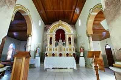 INTERIOR DA IGREJA DE SO SEBASTIO-FOTO:SGTRANGEL - MARIP DE MINAS - MG