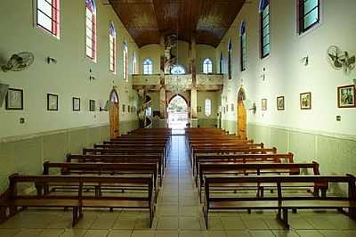 INTERIOR DA IGREJA DE SO SEBASTIO-FOTO:SGTRANGEL - MARIP DE MINAS - MG