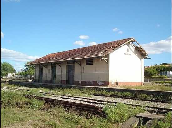 GUA FRIA-BA-ESTAO FERROVIRIA EM 2008-FOTO:ROOSEVELT REIS  - GUA FRIA - BA