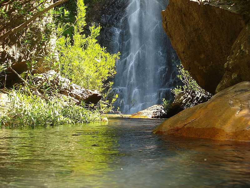 MATO VERDE-MG-CACHOEIRA MARIA ROSA-FOTO:EDIVALDO FERNANDO DOS ANJOS  - MATO VERDE - MG