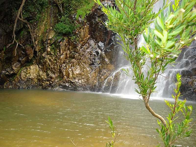 MATO VERDE-MG-CACHOEIRA MARIA ROSA-FOTO:EDIVALDO FERNANDO DOS ANJOS  - MATO VERDE - MG