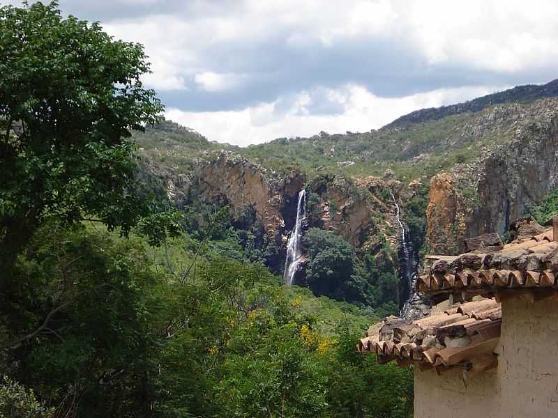 MATO VERDE-MG-CACHOEIRA MARIA ROSA-FOTO:EDIVALDO FERNANDO DOS ANJOS - MATO VERDE - MG