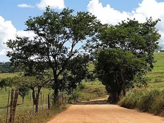 ESTRADA DE TERRA EM MATOZINHOS-MG-FOTO:BARBOSA - MATOZINHOS - MG