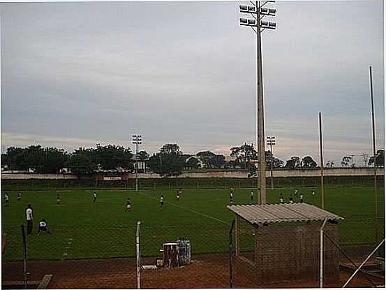 ESTDIO DE FUTEBOL DE MONTE ALEGRE DE MINAS-MG-FOTO:CLAYTON JR - MONTE ALEGRE DE MINAS - MG