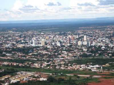 VISTA DA AREA CENTRAL  DE MONTES CLAROS, POR FABIO SALGADO - MONTES CLAROS - MG