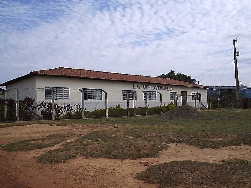 MORRO VERMELHO-MG-ESCOLA MUNICIPAL-FOTO:ALEXANDRE BONACINI  - MORRO VERMELHO - MG