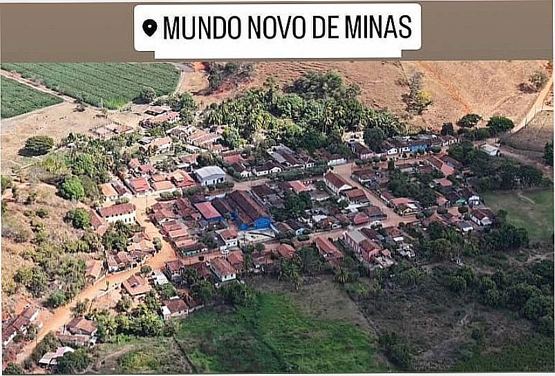 IMAGEM DA CIDADE DE MUNDO NOVO DE MINAS - MG - MUNDO NOVO DE MINAS - MG