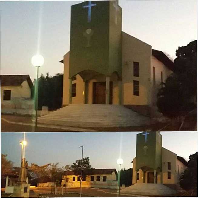 IGREJA CATOLICA  MATRIZ DO CENTRO DE NAQUE, POR ANDR AUGUSTO DE OLIVEIRA - NAQUE - MG