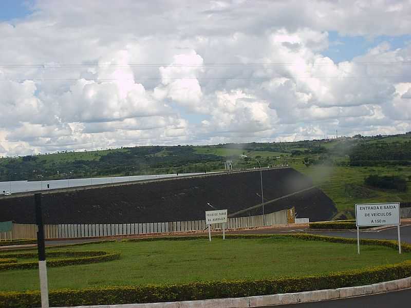 NOVA PONTE-MG-VISTA DA BARRAGEM-FOTO:FLVIA CORRA - NOVA PONTE - MG