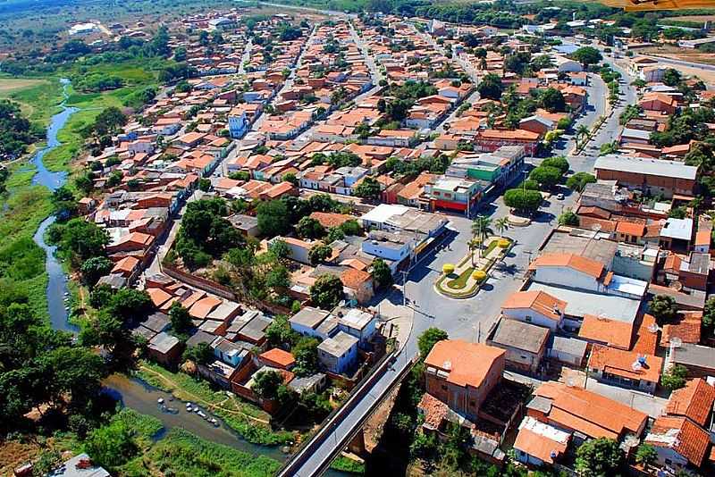 NOVA PORTEIRINHA-MG-VISTA AREA DA CIDADE-FOTO:PM-FACEBOOK - NOVA PORTEIRINHA - MG