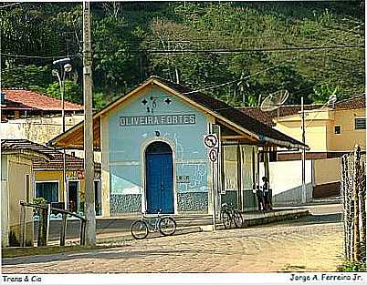 ESTAO FERROVIRIA-FOTO:JORGE A. FERREIRA JR  - OLIVEIRA FORTES - MG