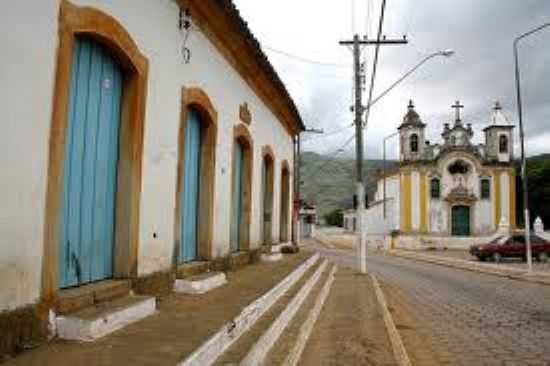 MATRIZ DE SANTO ANTONIO E CASA DE CULTURA, POR LUIZ ALBERTO - OURO BRANCO - MG