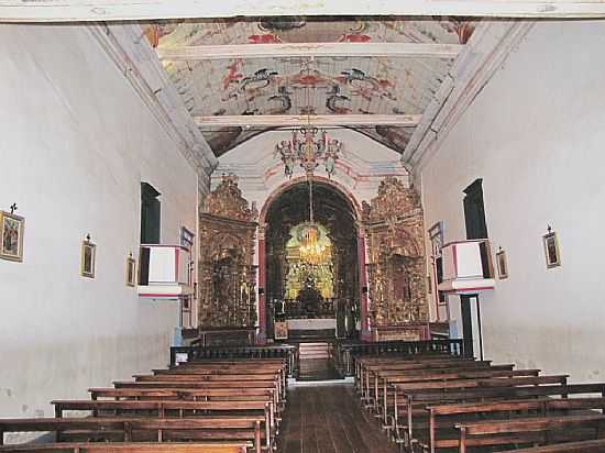 OURO BRANCO-MG-INTERIOR DA MATRIZ DE SANTO ANTNIO-FOTO:CARLOSMAGNOOLIVEIRA - OURO BRANCO - MG