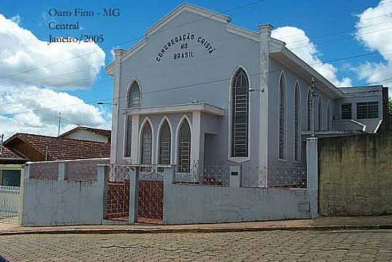 IGREJA DA CONGREGAO CRIST DO BRASIL EM OURO FINO-FOTO:CONGREGAO CRIST.NET - OURO FINO - MG