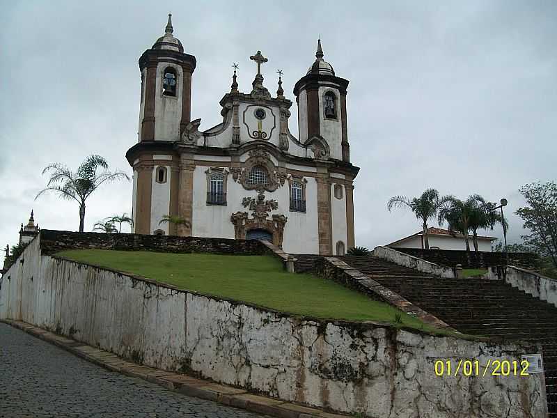 OURO PRETO-MG-IGREJA DE N.SRA.DO CARMO-FOTO:JOSUE MARINHO - OURO PRETO - MG