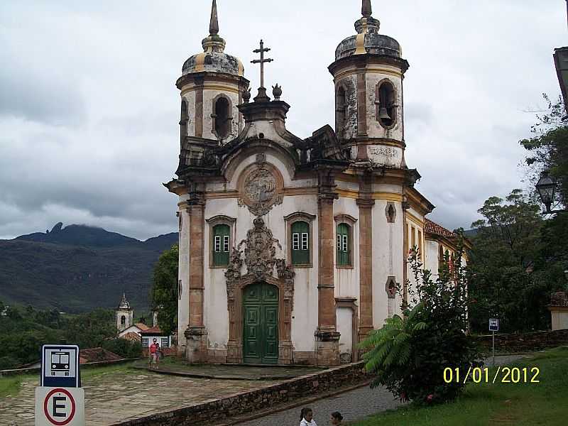 OURO PRETO-MG-IGREJA DE SO FRANCISCO DE ASSIS-FOTO:JOSUE MARINHO - OURO PRETO - MG