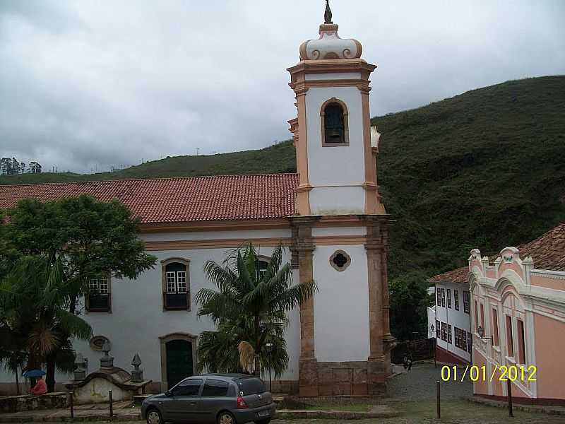 OURO PRETO-MG-LATERAL DA IGREJA DO PILAR-FOTO:JOSUE MARINHO - OURO PRETO - MG