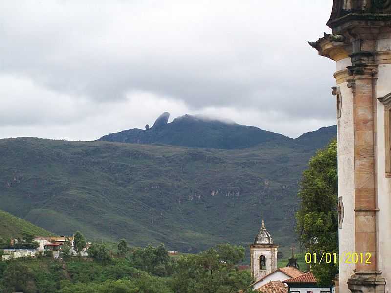 OURO PRETO-MG-VISTA DO PICO DO ITACOLOMI-FOTO:JOSUE MARINHO - OURO PRETO - MG