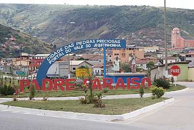 ENTRADA DA CIDADE - PADRE PARASO - MG