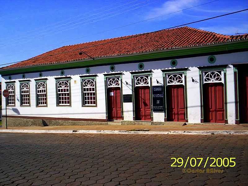 PARACATU-MG-CMARA MUNICIPAL-FOTO:CARLOS ALBERTO ALVES - PARACATU - MG