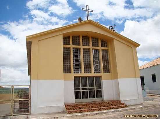 IGREJA DE SO JOO BATISTA EM ANAG-FOTO:VICENTE A. QUEIROZ - ANAG - BA