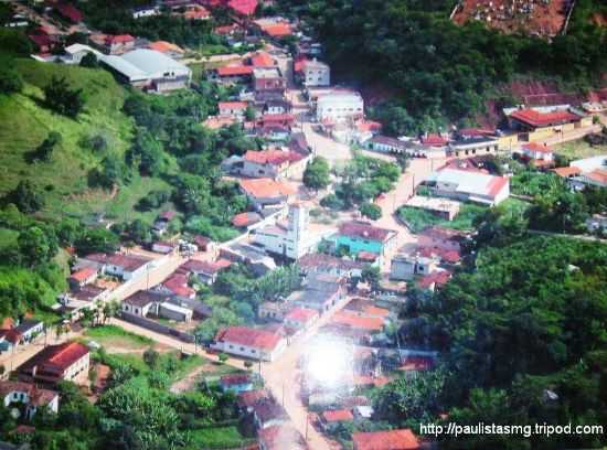 VISTA AREA DE PAULISTAS, POR CARLOS CALAZANS DE ANDRADE - PAULISTAS - MG