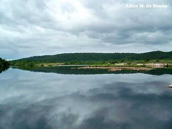 ESPELHO DGUA EM ANDARA-FOTO:ALINE M. DE SOUZA - ANDARA - BA