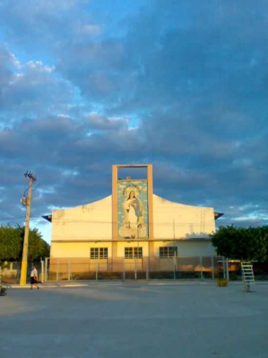 IGREJA IMACULADA CONCEIO NA PA HERNANI PEREIRA, POR JULIANA SANTOS - PEDRAS DE MARIA DA CRUZ - MG