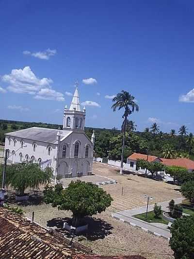 IGREJA MAREIZ DE ANGICAL, POR AERH. - ANGICAL - BA