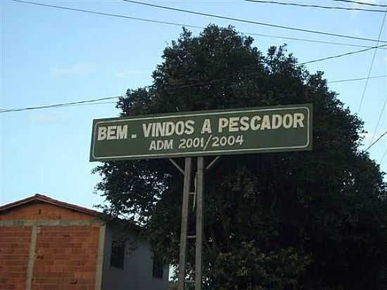 ENTRADA DA CIDADE DE PESCADOR-FOTO:MONTANHA - PESCADOR - MG