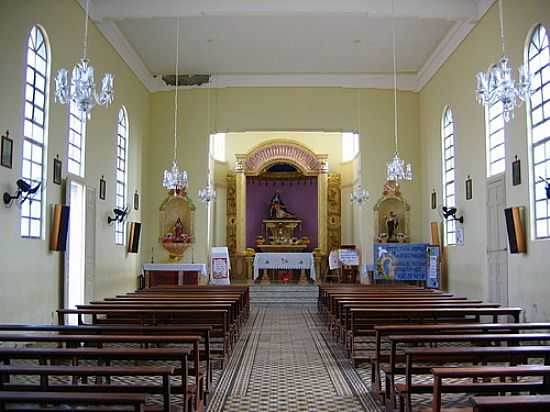 INTERIOR DA IGREJA MATRIZ DE SANTANA EM PIEDADE DE PONTE NOVA-FOTO:IANOBRE - PIEDADE DE PONTE NOVA - MG