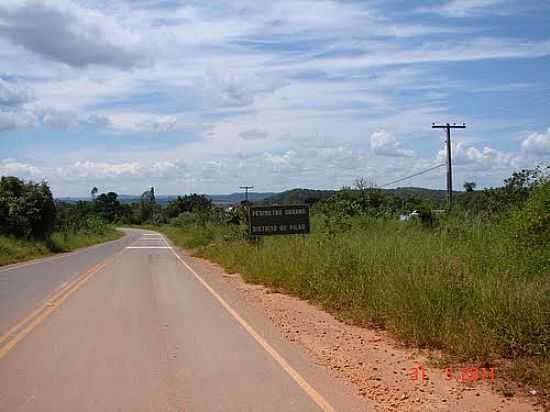 ENTRADA NO DISTRITO DE PILAR-FOTO:GEMACHADO - PILAR - MG