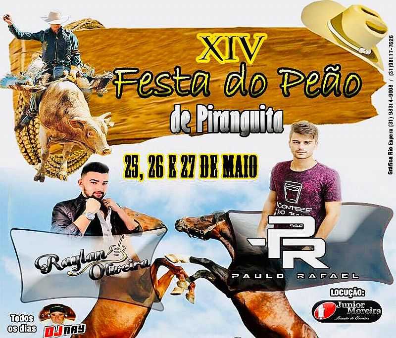 FESTA DO PEO EM PIRANGUITA - MG - PIRANGUITA - MG