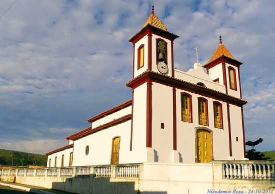 IGREJA DE S. FRANCISCO DE ASSIS, POR NICODEMOS ROSA - PITANGUI - MG