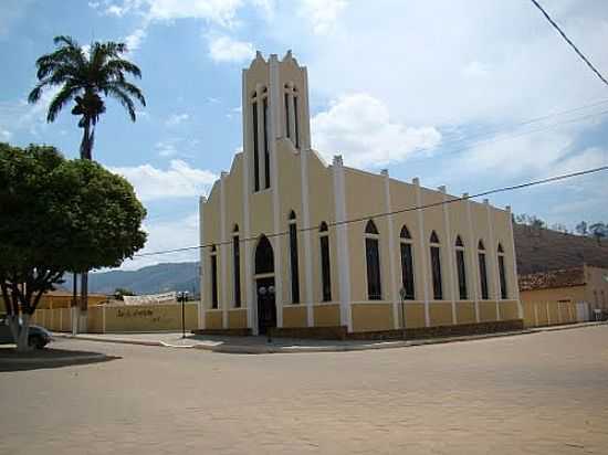 IGREJA BATISTA EM POCRANE-FOTO:JAIRONUNES - POCRANE - MG