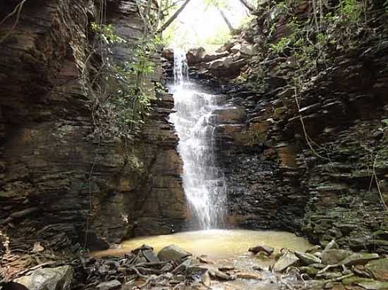 CACHOEIRA GROTA DA DIVISA EM POMPU-FOTO:BRUNOPOMP'S - POMPU - MG